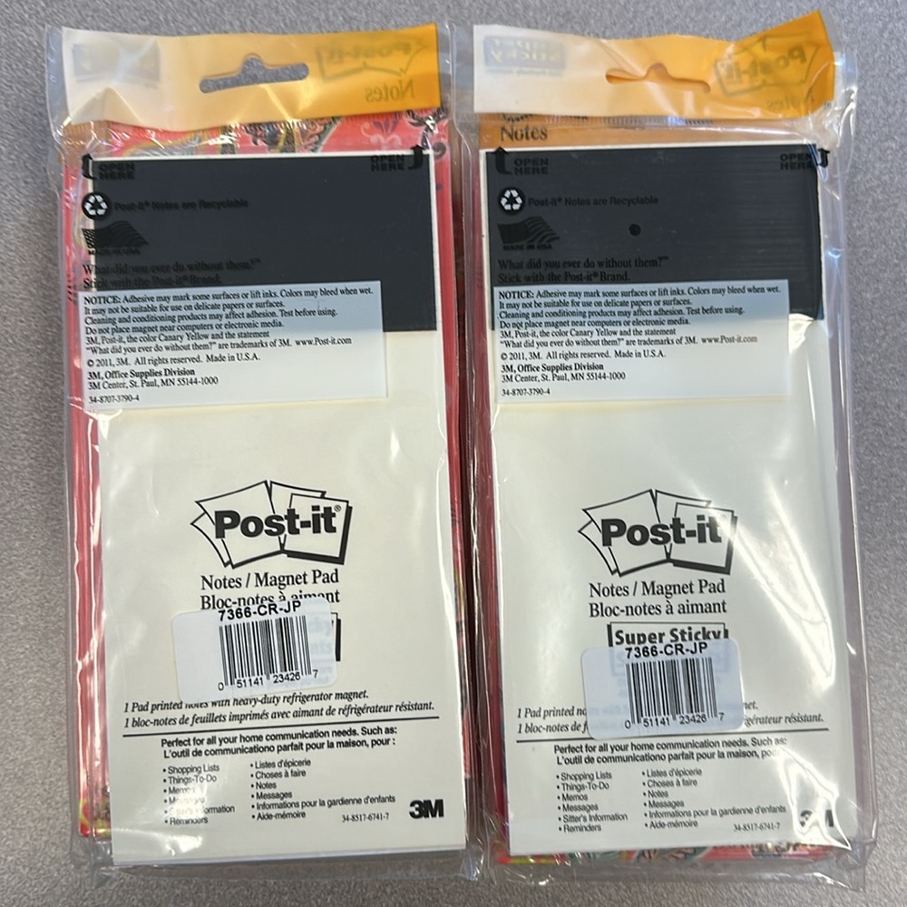 Magnet Pad Post-It Notes Bundle - Picture 2 of 2